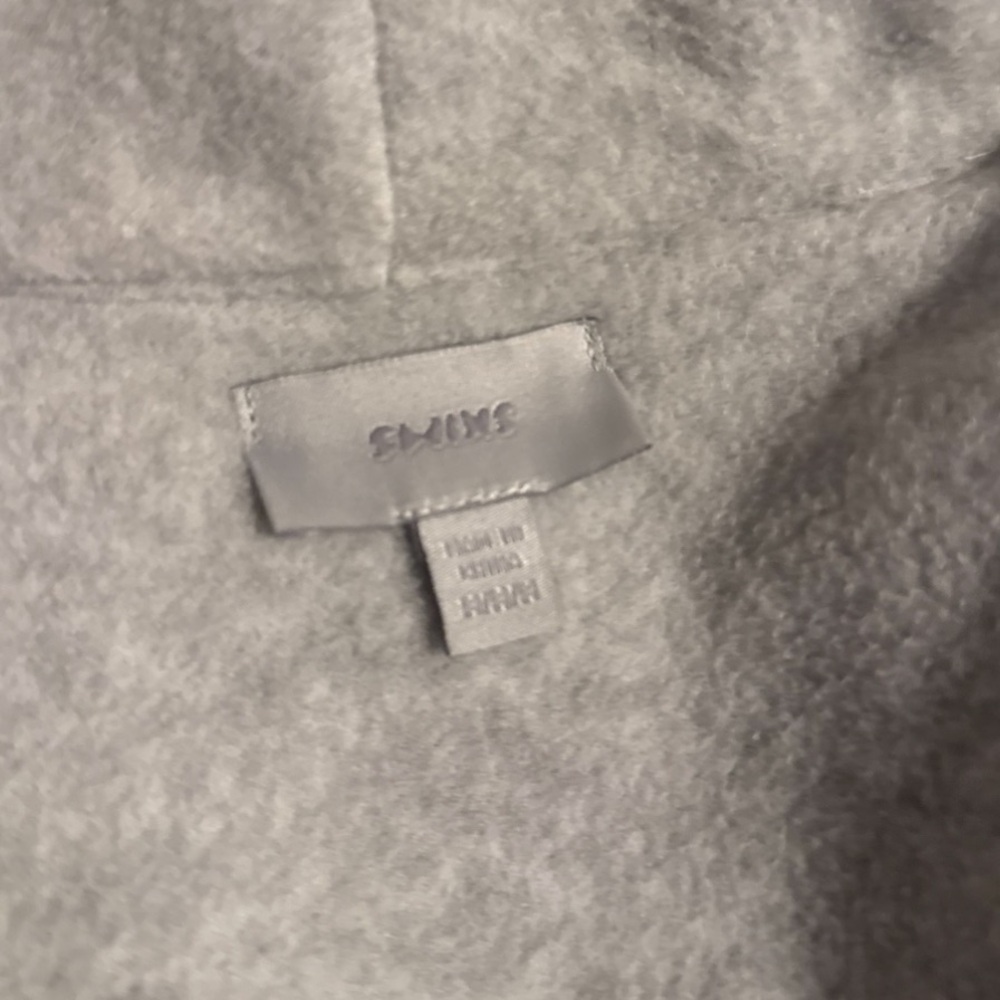 Skims Fleece Lounge Robe “Heather Gray” - Picture 6 of 6